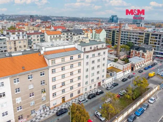 Prodej bytu 2+kk, Praha - Holešovice, Jateční, 61 m2